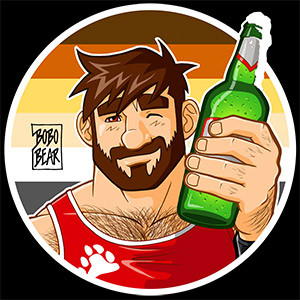Bobo Bear: Adam likes beer - bear pride