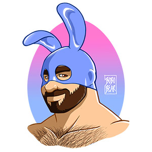 Bobo Bear - Adam likes Easter bunnies