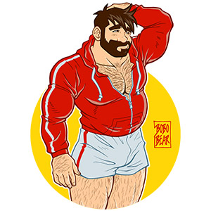 Bobo Bear - Adam likes sportswear