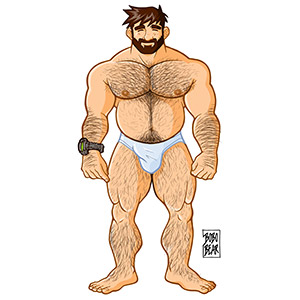 Bobo Bear - Adam likes underwear