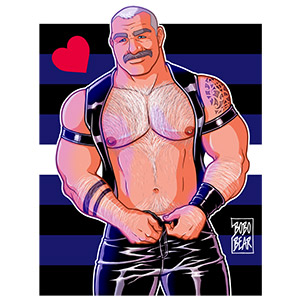 Bobo Bear: Daddy likes leather - leather pride
