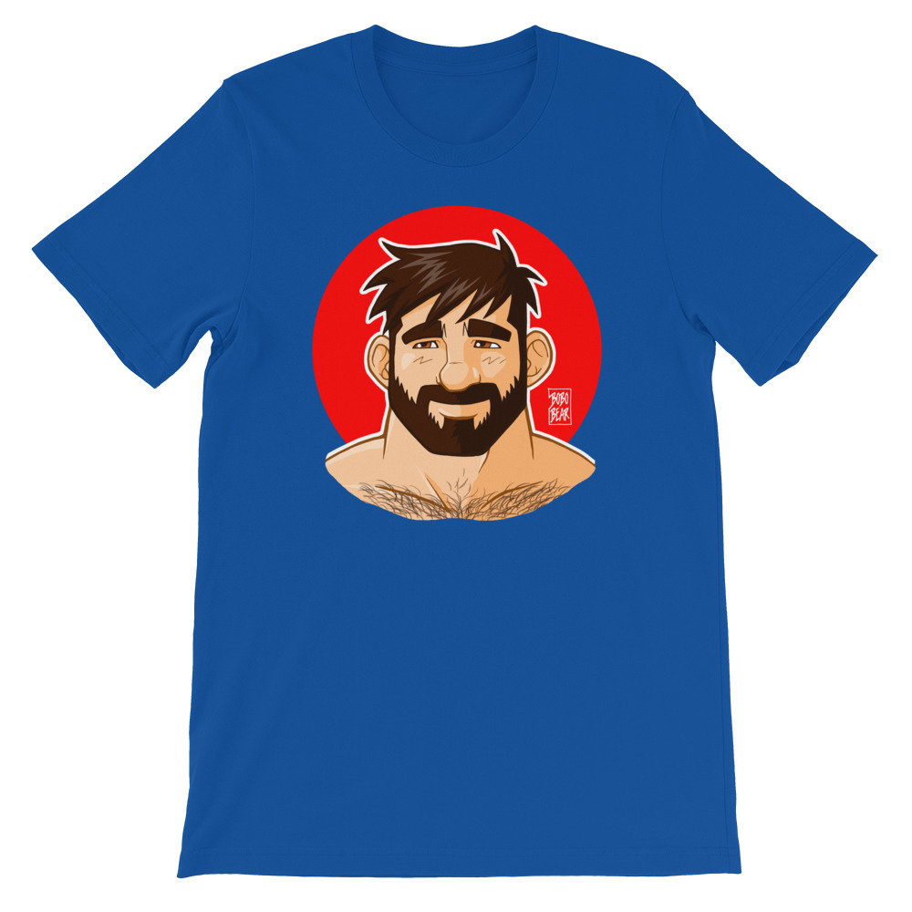 ADAM LIKES HEAD - Short-Sleeve Unisex T-Shirt - shop.bobo-bear.com