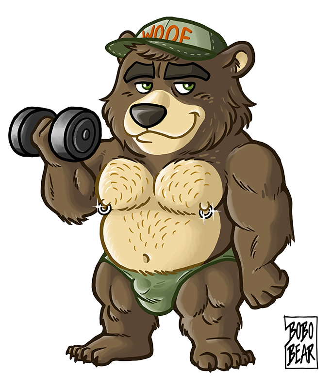 Bear fan muscle Before you