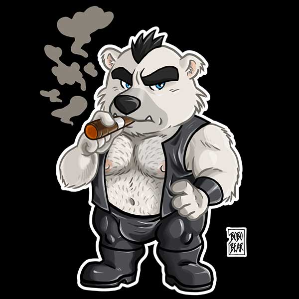 Bobo Bear: BOSSY BEAR - CIGAR VERSION