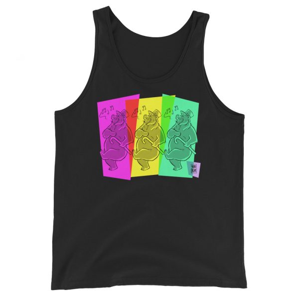 DANCING BEARS 3SOME - Bobo Bear Men's Tank Top