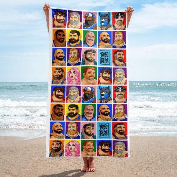 BOBO BEAR CAST - HAPPY PRIDE - Bobo Bear Beach Towel