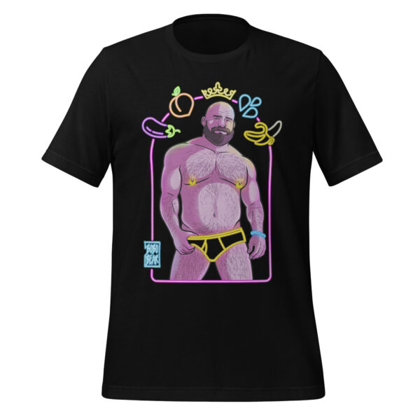JIM LIKES NEON LIGHTS - Bobo Bear Unisex t-shirt