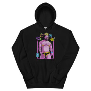 JIM LIKES NEON LIGHTS - Bobo Bear Unisex Hoodie