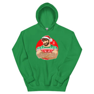 ADAM LIKES CROSSING ARMS AT XMAS PARTIES V2 - Bobo Bear Unisex Hoodie