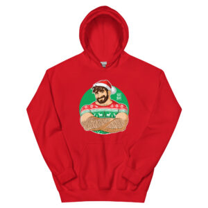 ADAM LIKES CROSSING ARMS AT XMAS PARTIES - Bobo Bear Unisex Hoodie