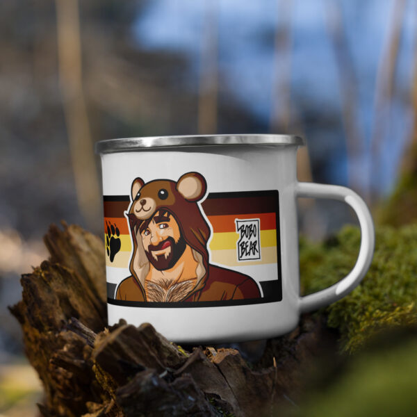 ADAM LIKES TEDDY BEARS - Bobo Bear Enamel Mug